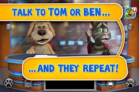 Talking Tom & Ben News - Том и Бен телеведущие