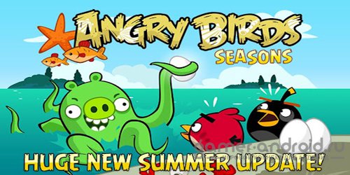 Angry Birds Seasons: Piglantis! - Птицы под водой
