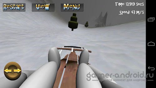 Extreme Luging - спуск на санях Extreme Luging - спуск на санях