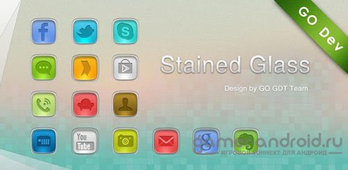 StainedGlass GO Launcher Theme StainedGlass GO Launcher Theme