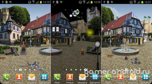 Castle Square Live Wallpaper