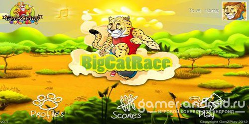 Big Cat Race - Звериные бега