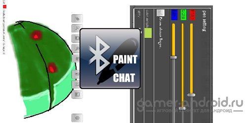 BluetoothPaintChat - Чат через блютуз