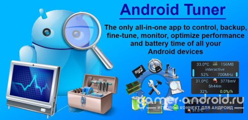 Android Tuner - полный контроль над вашим Android ( полная русская версия )