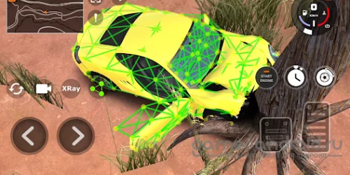 DriveX Car Crash Simulator Мод!