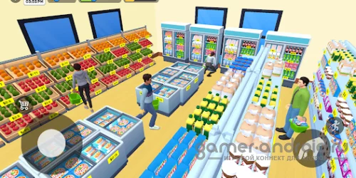 Supermarket Store Simulator много денег